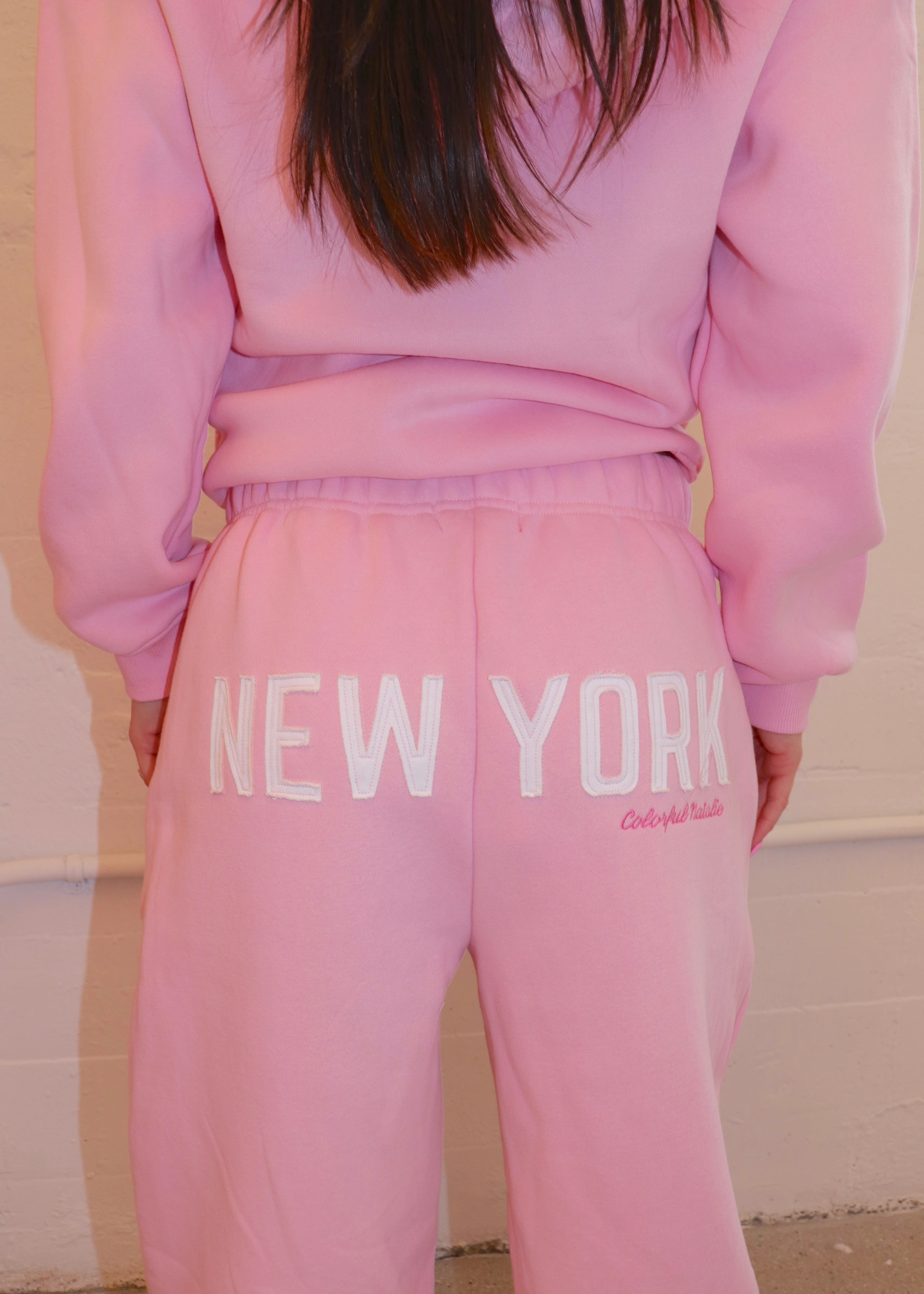 New York Pink Sweatpants - Image 3