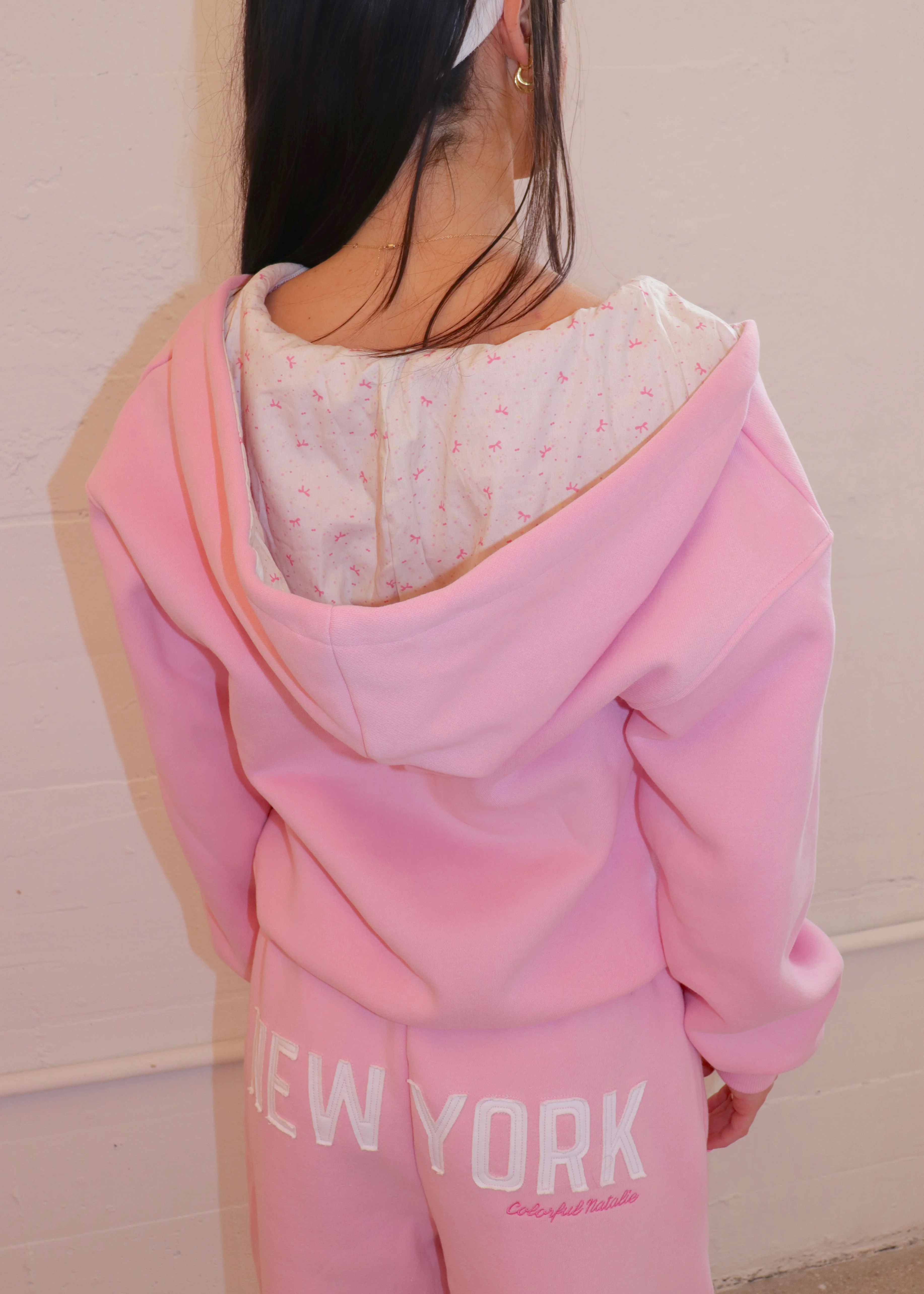 New York Pink Zip Up - Image 3