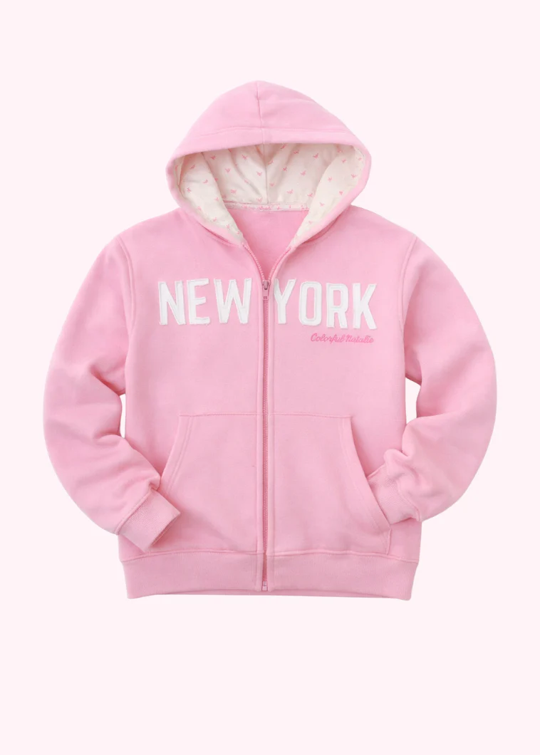 New York Pink Zip Up - Image 4