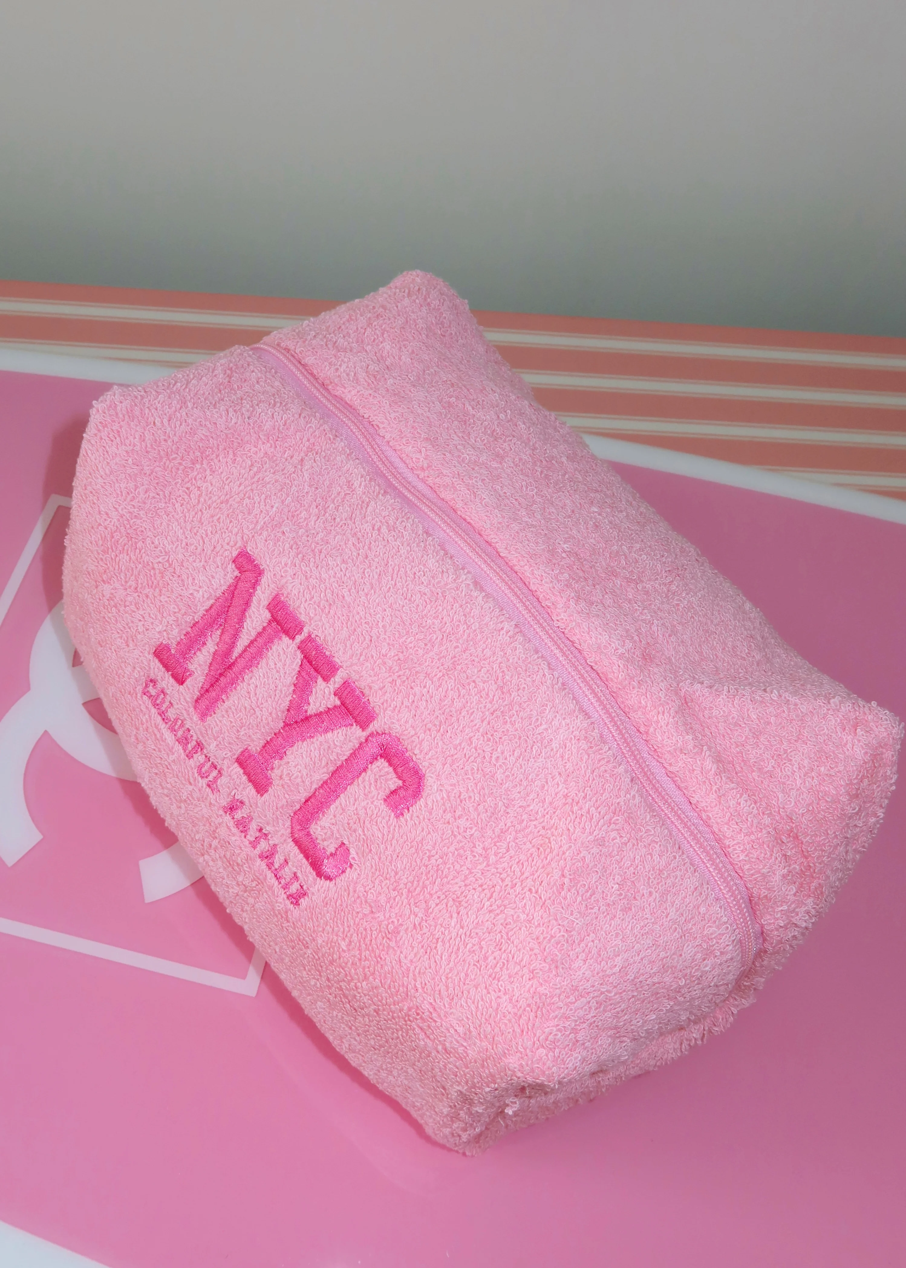 Pink Terry NYC Makeup Bag - Image 3